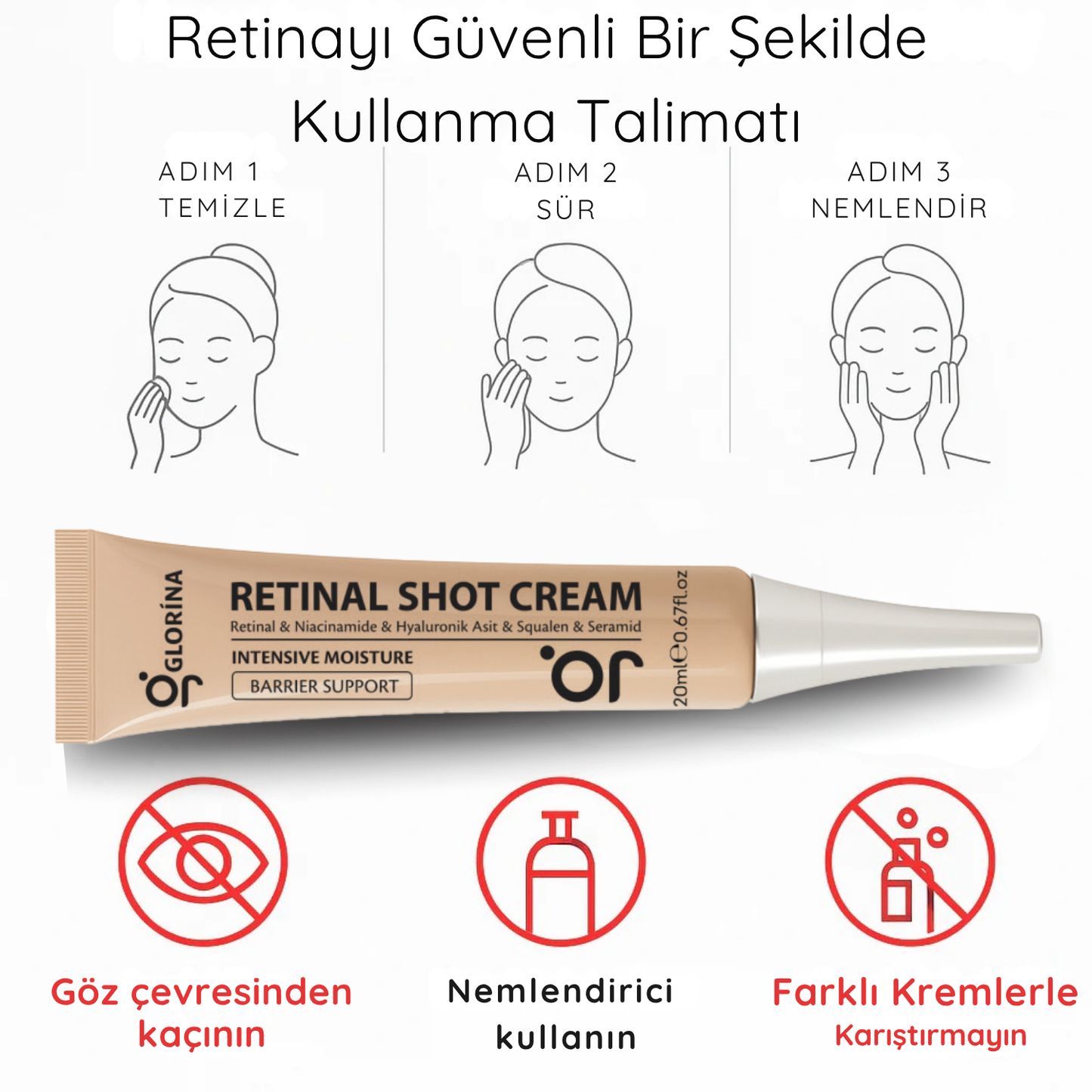 Glorina® Retinal Shot Cream R.S.C