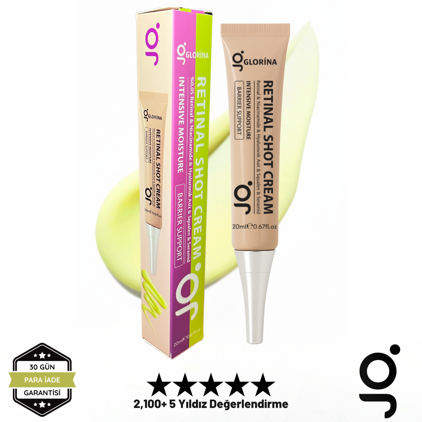 Glorina® Retinal Shot Cream